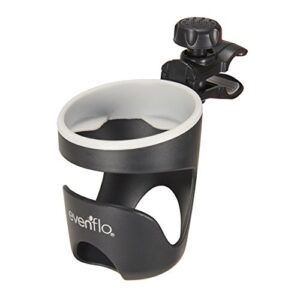 universal cup holder for strollers and more, black