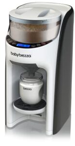 new and improved baby brezza formula pro advanced formula dispenser machine – automatically mix a warm formula bottle instantly – easily make bottle with automatic powder blending