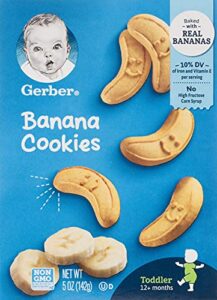 gerber graduates, cookies, banana, 5 oz