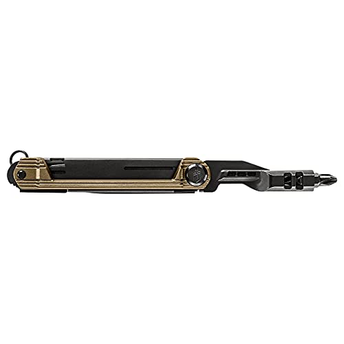 Gerber Gear Armbar Slim Drive, Pocket Knife Multitool with Screwdriver, Burnt Bronze