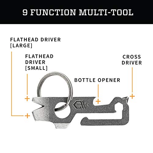 Gerber Mullet, Keychain Multi-Tool, Stonewash [30-001646]