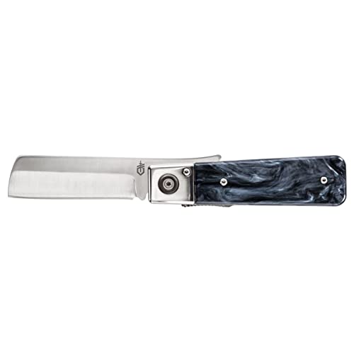 GERBER Jukebox, EDC Pocket Knife with Straight Edge Blade Flipper, Tortoise Shell [31-003761]