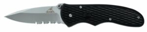 gerber fast draw knife, assisted opening, serrated edge [22-47161], black