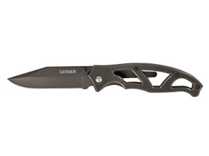 gerber paraframe i knife, fine edge, grey [22-48446]