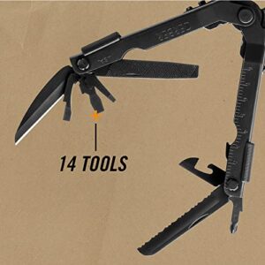 Gerber Gear 07550G1N Needle Nose Pliers Multitool 600 Multi-Plier, Black