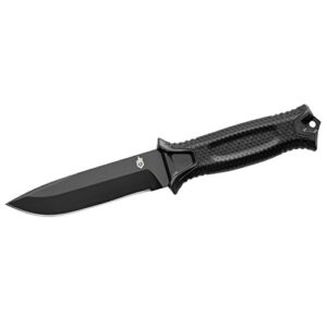 gerber strongarm fixed blade knife, black