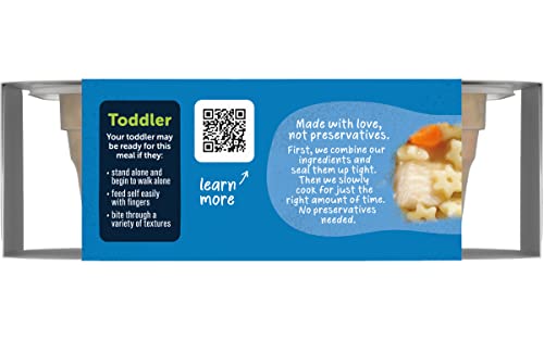 Gerber Mealtime for Toddler Pasta Stars with Chicken & Vegetables, Toddler Meal Made with No Preservatives, Just Heat & Serve, 6-Ounce Tray (Pack of 8)