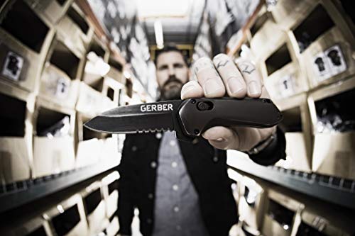 Gerber Highbrow Compact, Pocket Knife with Assiste