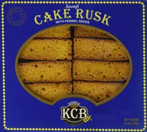 kcb soonfi cake rusk with fennel seeds 25oz