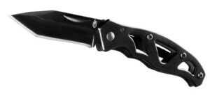 gerber gear 31-001729n paraframe mini knife, tanto knife, small pocket knife, edc, black