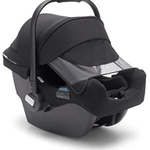 Bugaboo Turtle One by Nuna Car Seat + Base - Compatible with Bugaboo Fox, Lynx, Donkey Bee and Ant Strollers - Fits Infants 4 to 32 Pounds - 5-Point Safety Harness - Lightweight Car Seat - Black