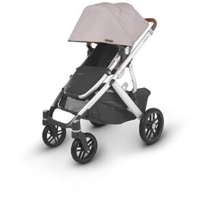 UPPAbaby Vista V2 Stroller - Alice (Dusty Pink/Silver/Saddle Leather) + Mesa Infant Car Seat - Jake (Black)