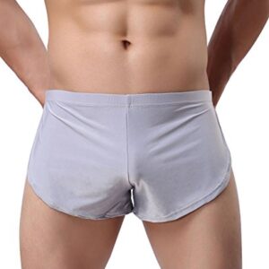 WINDAY Men's Boxer Underwear, Sexy Boxer Shorts Briefs Trunks Style Underpants 3 packs