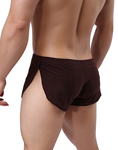 WINDAY Men's Boxer Underwear, Sexy Boxer Shorts Briefs Trunks Style Underpants 3 packs