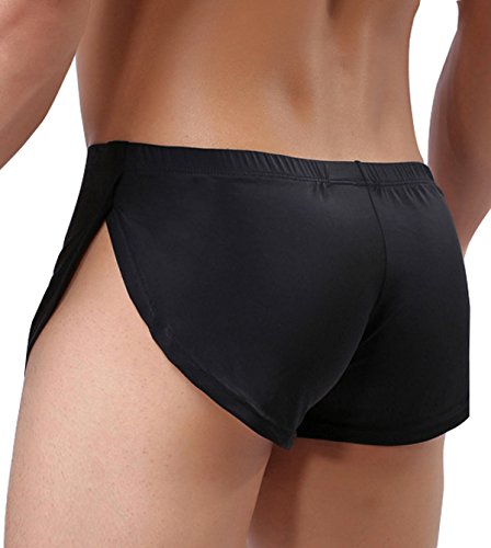 WINDAY Men's Boxer Underwear, Sexy Boxer Shorts Briefs Trunks Style Underpants 3 packs