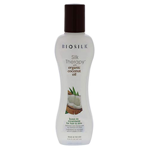 BioSilk Silk Therapy with Organic Coconut Oil Leave-In Treatment Unisex Treatment 5.64 oz