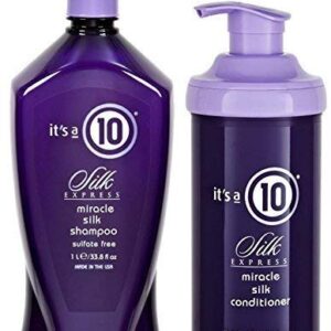 It's a 10 Ten Miracle Silk Express DUO: Shampoo 33.8 Oz & Conditioner 17.5 Oz