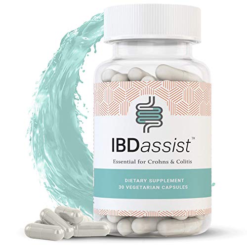 IBDassist™ - IBD Vitamins - Supports with malabsorption and GI Tract Inflammation - Crohn's and Colitis - Inflammatory Bowel