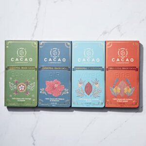 single-origin ceremonial cacao | element blends variety pack | 100% ceremonial-grade cacao blended with functional superfoods