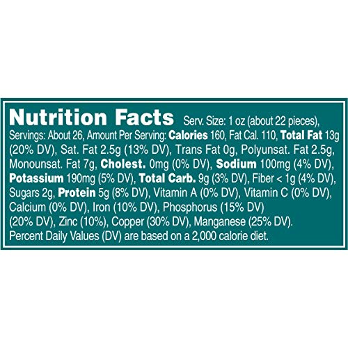 PLANTERS Fancy Whole Cashews with Sea Salt, 26 oz. Resealable Jar - Made with Simple Ingredients - Good Source of Vitamins and Minerals - Kosher (Packaging May Vary)