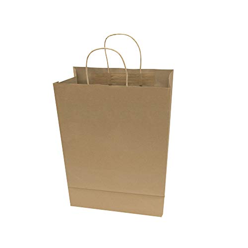 Cosco 091565 Bag, 10 x 4.5 x 13 inches, Brown Kraft, 50 Count