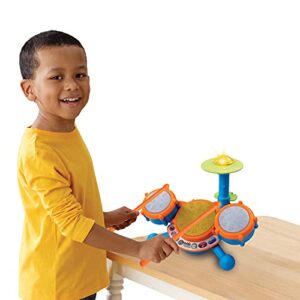 VTech KidiBeats Kids Drum Set, Orange