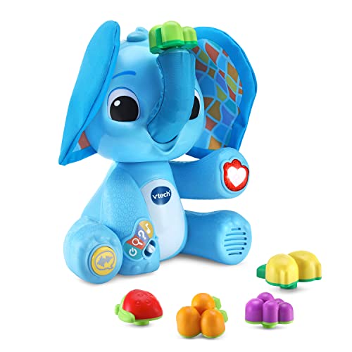 VTech Smellephant with Magical Trunk and Peek-a-Boo Flapping Ears, Blue