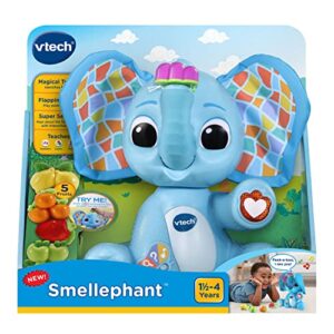 VTech Smellephant with Magical Trunk and Peek-a-Boo Flapping Ears, Blue