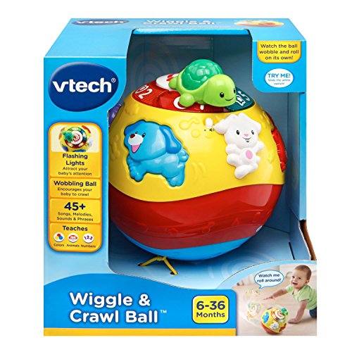 VTech Wiggle and Crawl Ball,Multicolor