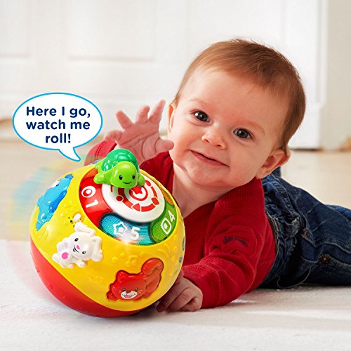 VTech Wiggle and Crawl Ball,Multicolor