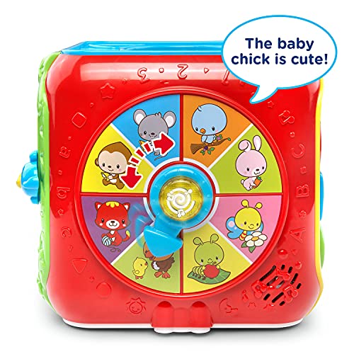 VTech Sort and Discover Activity Cube (Frustration Free Packaging), Red