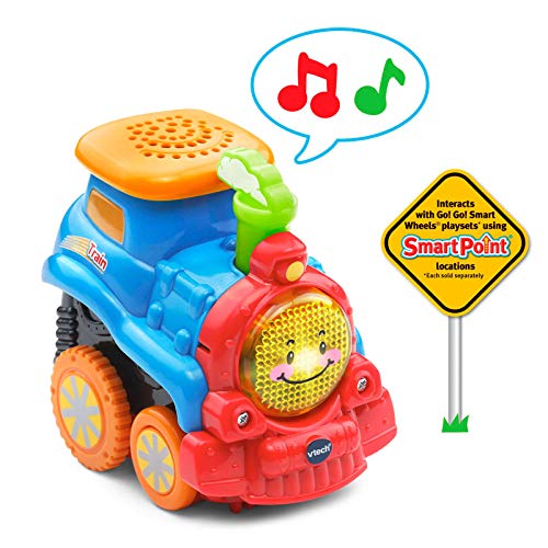 VTech Go! Go! Smart Wheels Press and Race Train, Multicolor