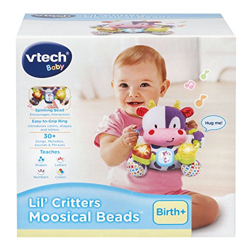 VTech Baby Lil' Critters Moosical Beads Amazon Exclusive, Purple