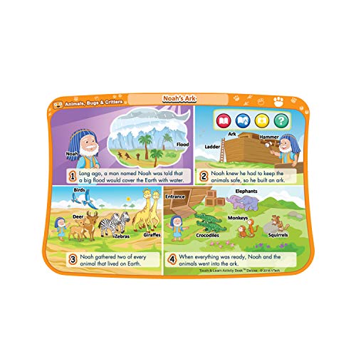 VTech Touch and Learn Activity Desk Deluxe Expansion Pack - Animals, Bugs and Critters