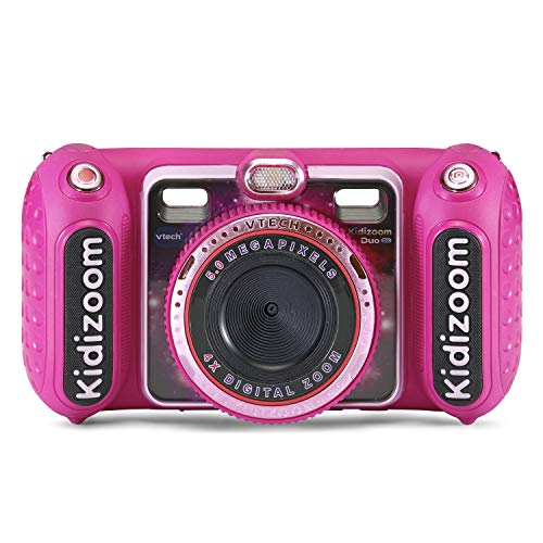 VTech KidiZoom Duo DX Digital Selfie Camera with MP3 Player, Pink