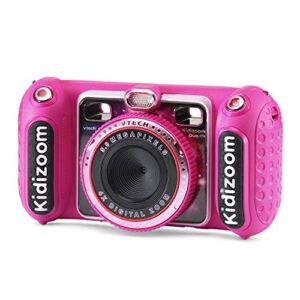 VTech KidiZoom Duo DX Digital Selfie Camera with MP3 Player, Pink