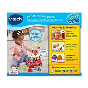 VTech Sort and Go Smart Car, Red