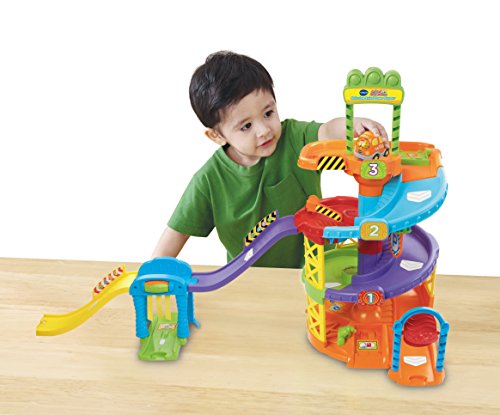 VTech Go! Go! Smart Wheels Spinning Spiral Tower Playset (Frustration Free Packaging)