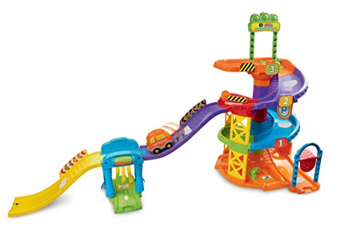 VTech Go! Go! Smart Wheels Spinning Spiral Tower Playset (Frustration Free Packaging)