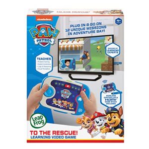 leapfrog paw patrol: to the rescue! learning video game