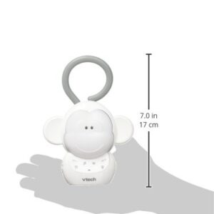 VTech BC8211 Myla The Monkey Baby Sleep Soother with a White Noise Sound Machine Featuring 5 Soft Ambient Sounds, 5 Calming Melodies & Soft-Glow Night Light, 1 Count (Pack of 1)