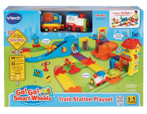 VTech Go! Go! Smart Wheels Train Station Playset