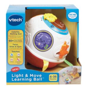 VTech Light and Move Learning Ball, Red