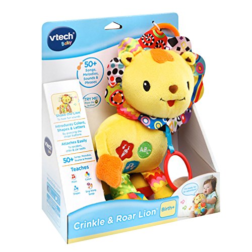 VTech Crinkle and Roar Lion, Yellow