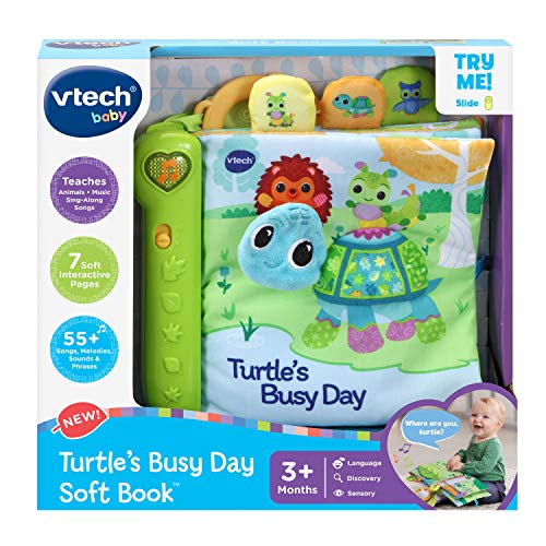 VTech Turtle's Busy Day Soft Book, Green