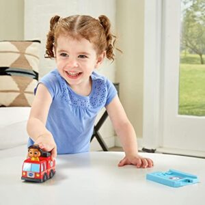 VTech CoCoMelon Go! Go! Smart Wheels Nina’s Fire Truck and Track