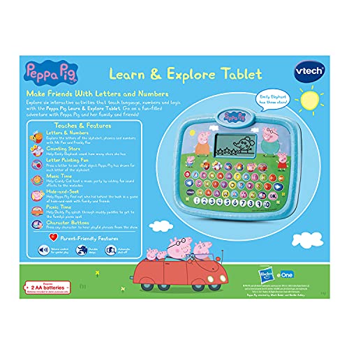 VTech Peppa Pig Learn and Explore Tablet