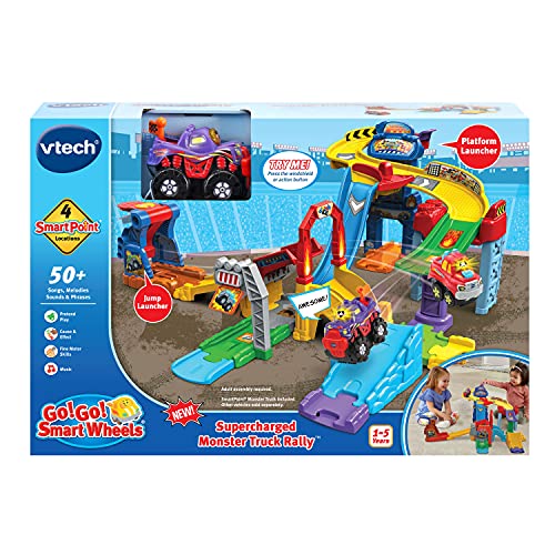 VTech Go! Go! Smart Wheels Supercharged Monster Truck Rally, Unisex Children