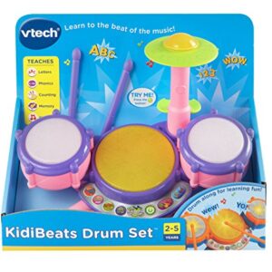VTech KidiBeats Drum Set, Pink