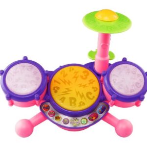 VTech KidiBeats Drum Set, Pink